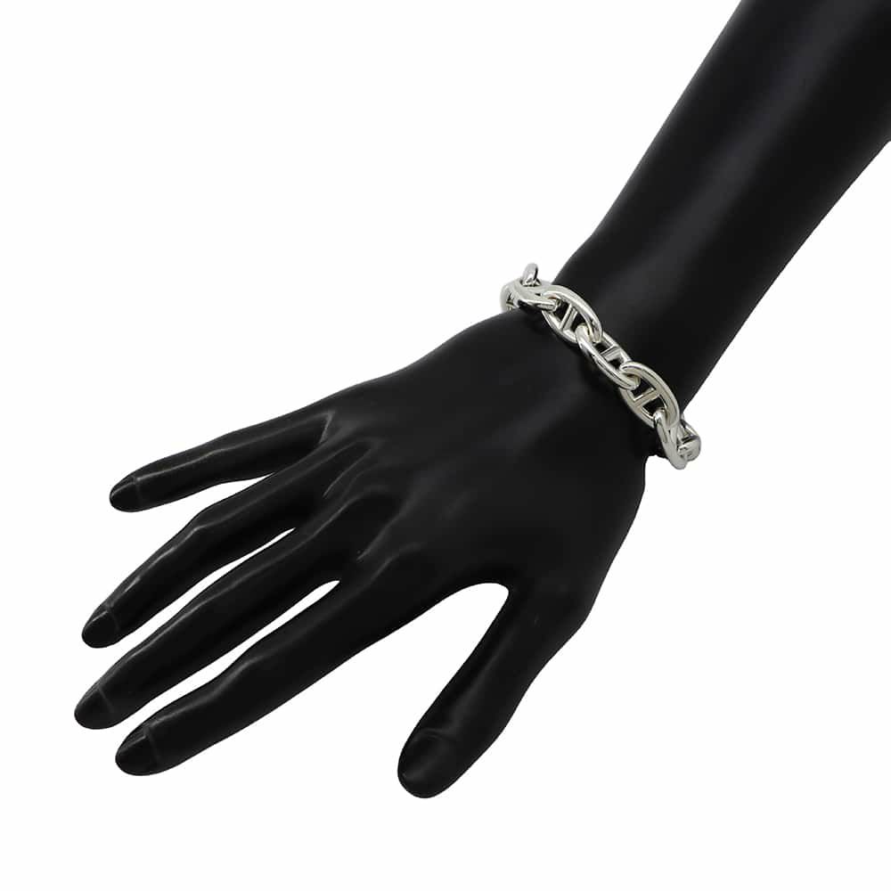 エルメス ブレスレット シェーヌダンクルGM 14コマ SV925シルバー HERMES ジュエリー