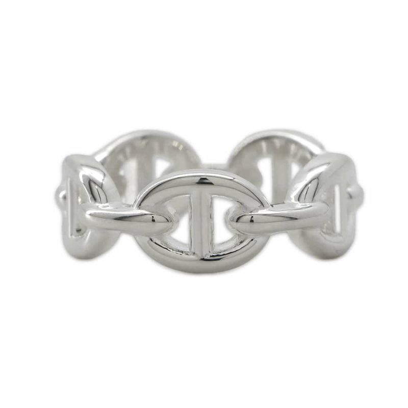 エルメス リング シェーヌダンクル アンシェネPM SV925シルバー リングサイズ50 HERMES ジュエリー