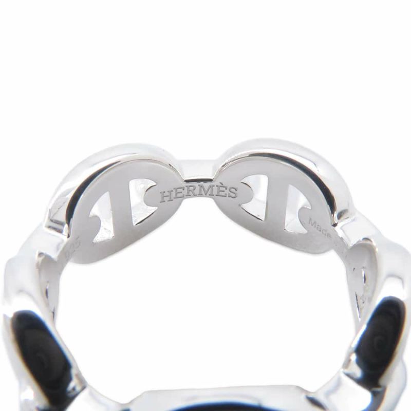 エルメス リング シェーヌダンクル アンシェネPM SV925シルバー リングサイズ50 HERMES ジュエリー