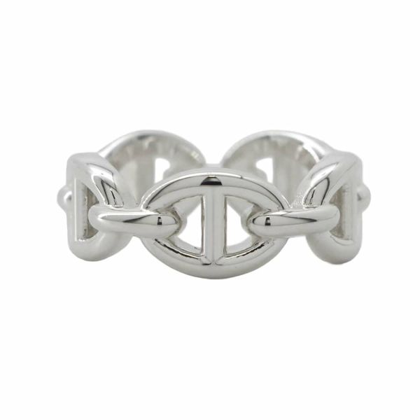 エルメス リング シェーヌダンクル アンシェネPM SV925シルバー リングサイズ50 HERMES ジュエリー