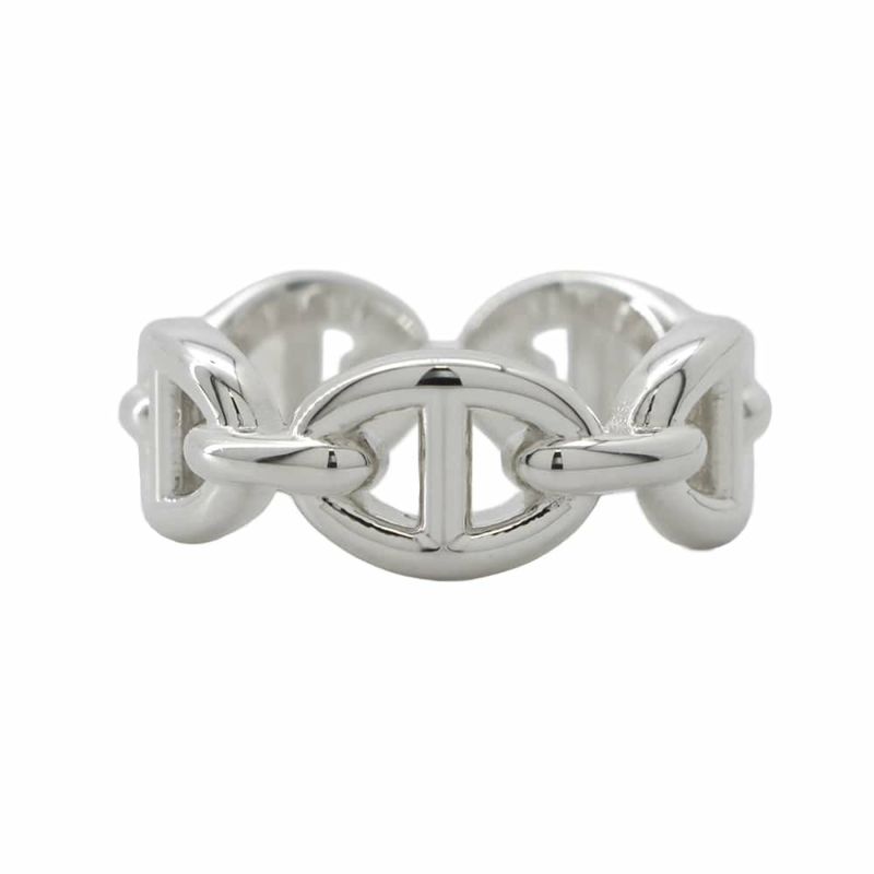 エルメス リング シェーヌダンクル アンシェネPM SV925シルバー リングサイズ50 HERMES ジュエリー