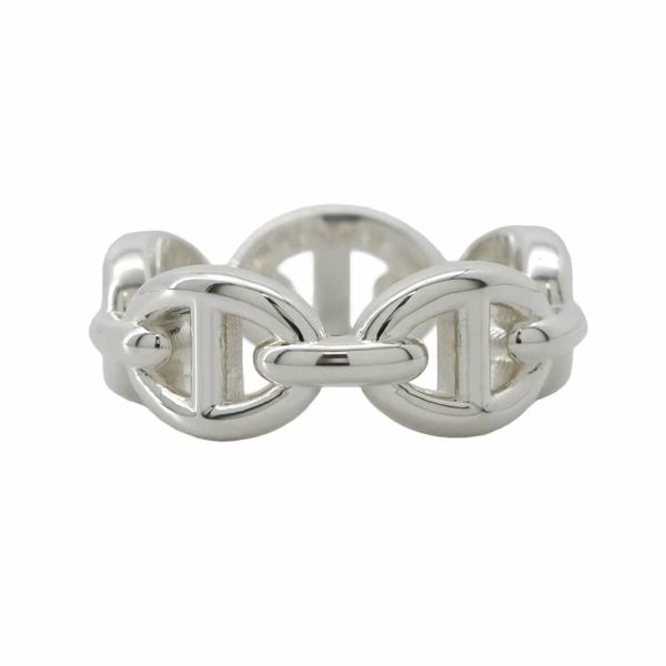 エルメス リング シェーヌダンクル アンシェネPM SV925シルバー リングサイズ50 HERMES ジュエリー