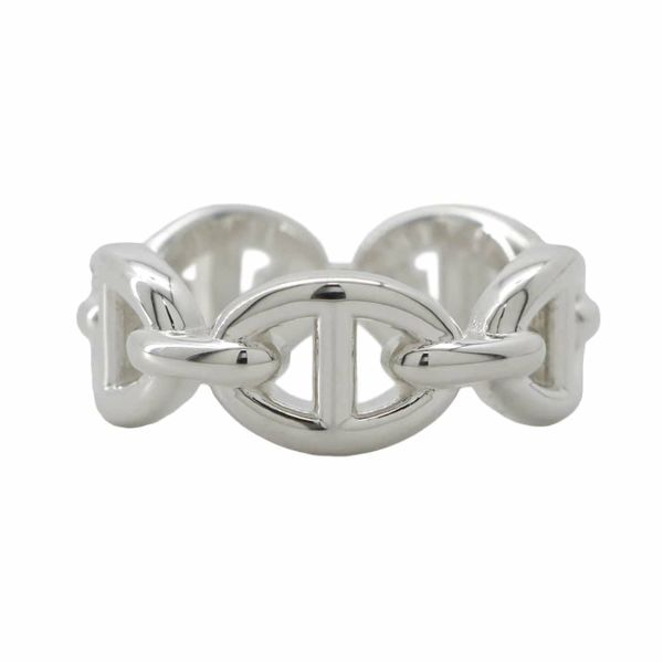 エルメス リング シェーヌダンクル アンシェネPM SV925シルバー リングサイズ50 HERMES ジュエリー