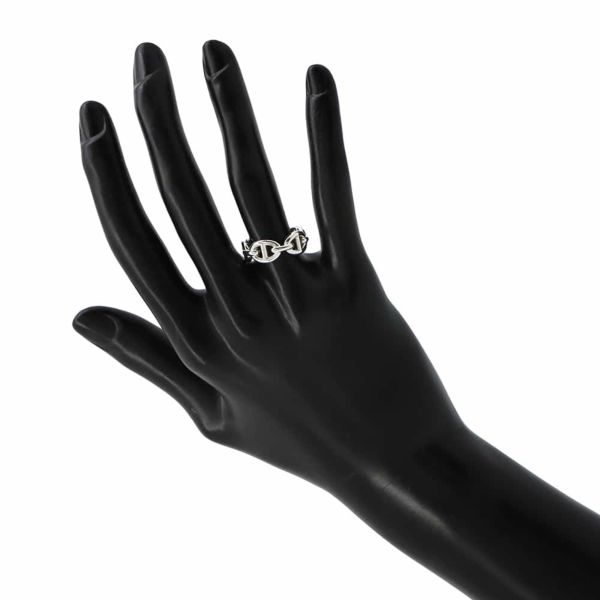 エルメス リング シェーヌダンクル アンシェネPM SV925シルバー リングサイズ50 HERMES ジュエリー