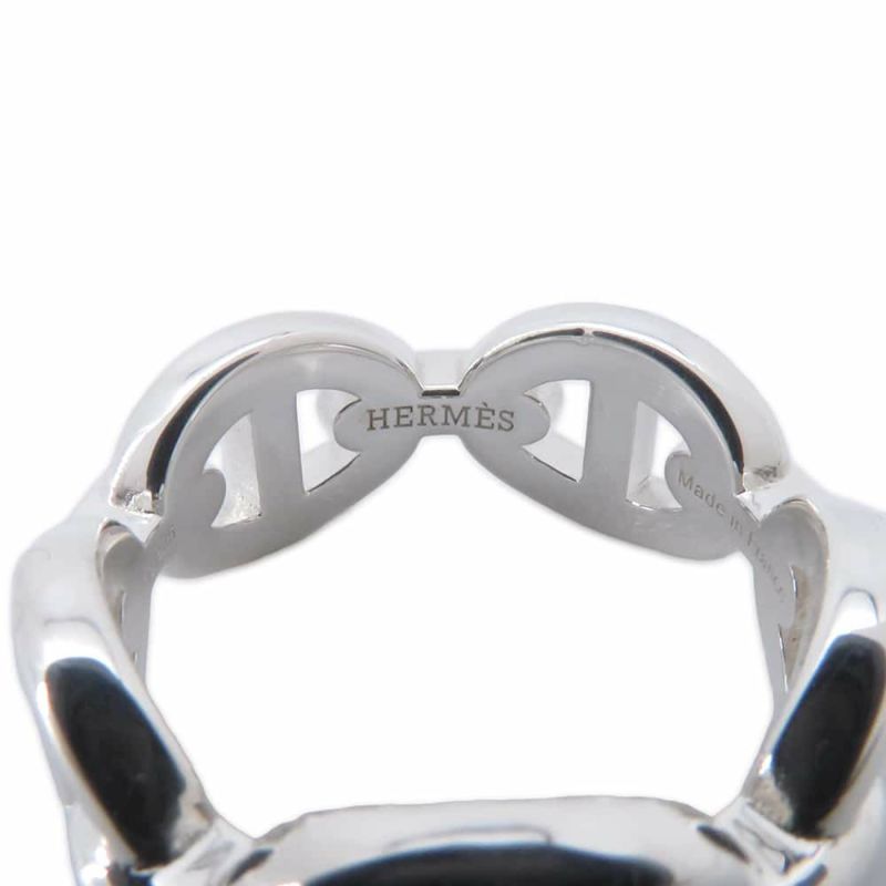 エルメス リング シェーヌダンクル アンシェネPM SV925シルバー リングサイズ50 HERMES ジュエリー