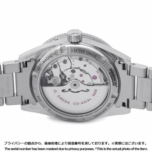 オメガ シーマスター300 マスターコーアクシャル 233.30.41.21.01.001 OMEGA 腕時計 黒文字盤