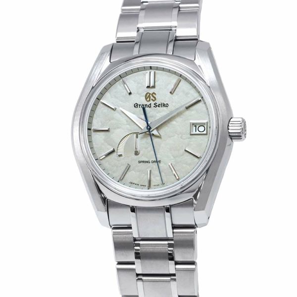 セイコー グランドセイコー ヘリテージコレクション 大雪・深雪 SBGA445 SEIKO 腕時計 ライトグレー文字盤