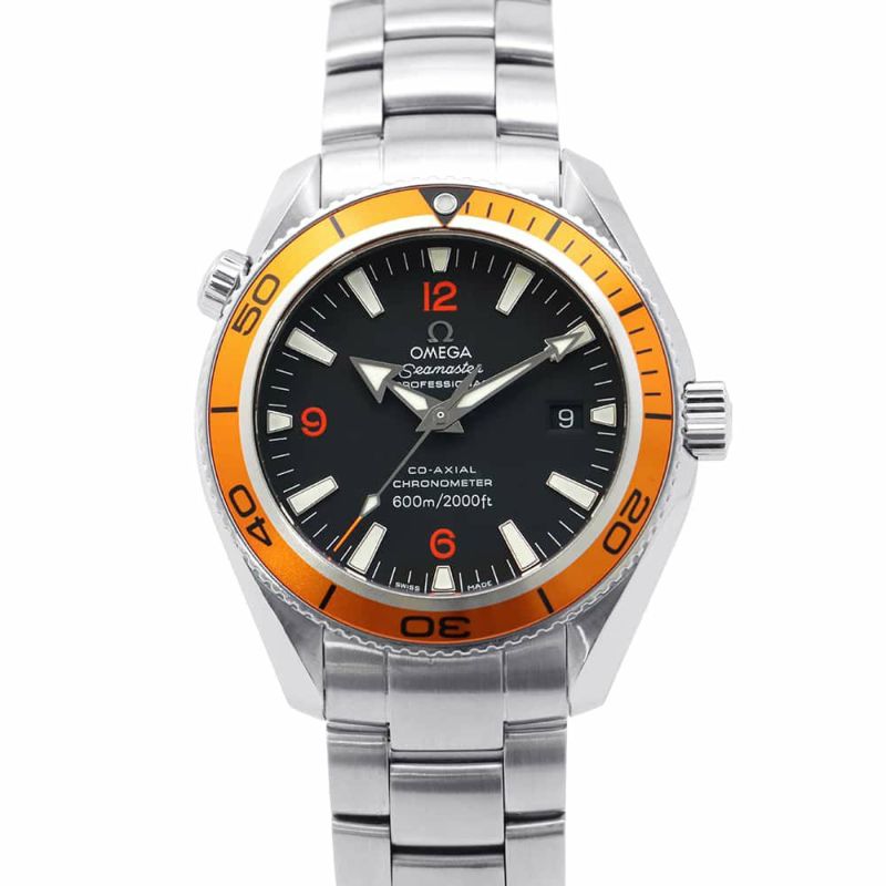 オメガ シーマスター プラネットオーシャン コーアクシャル 2209.50.00 OMEGA 腕時計 黒文字盤