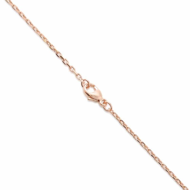 エルメス ネックレス ミニ・ポップアッシュ マロングラッセ/ピンクゴールド金具 アクセサリー ポップH