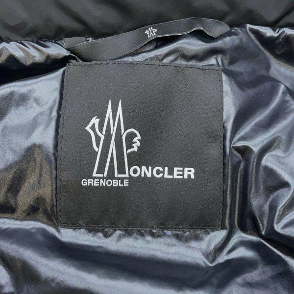 モンクレール ダウンジャケット グルノーブル ビバリー BEVERLEY レディースサイズ1 1A510 MONCLER ファー 黒