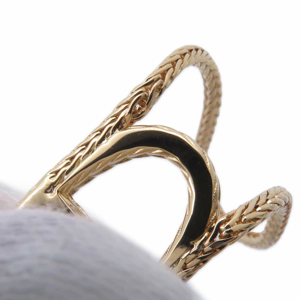 エルメス ピアス シェーヌ・ダンクル・ダナエ Chaine dancre Danae K18YGイエローゴールド HERMES ジュエリー