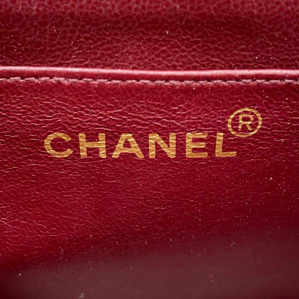 シャネル チェーンショルダーバッグ マトラッセ25 ココマーク ダイアナ A01165 CHANEL 黒