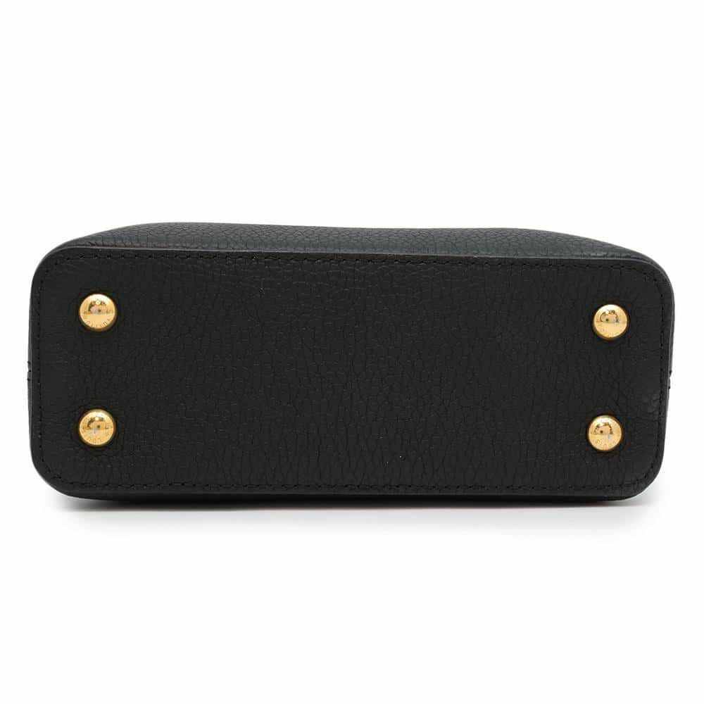 ルイヴィトン ハンドバッグ トリヨンレザー カプシーヌMINI M56669 2wayショルダーバッグ 黒 ブラック