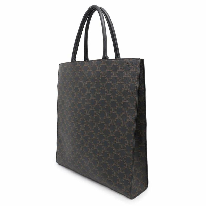 セリーヌ トートバッグ トリオンフ バーティカルカバ 191492 CELINE 黒