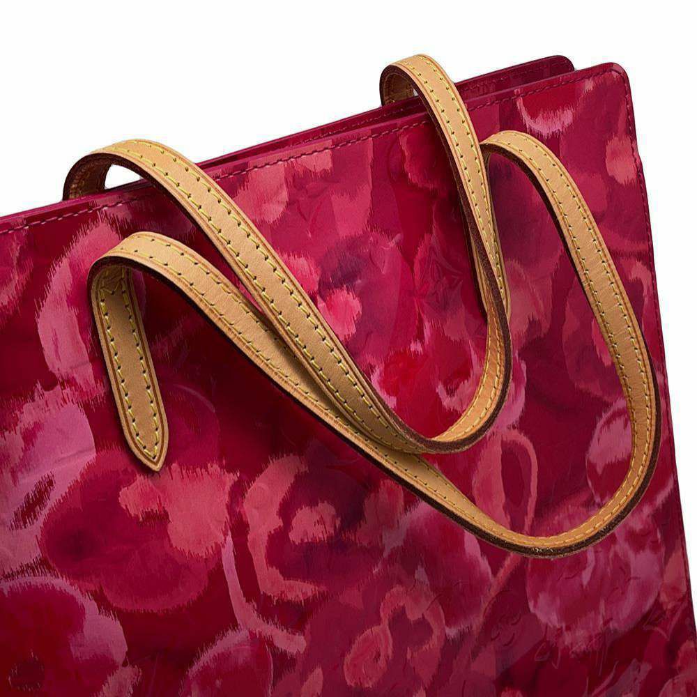 ルイヴィトン トートバッグ モノグラム・ヴェルニ イカットフラワー カタリーナ NS M90036 LOUIS VUITTON