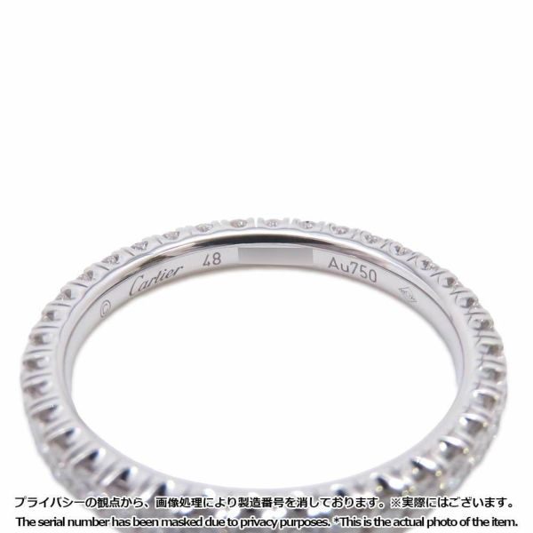 カルティエ リング エタンセル ドゥ カルティエ ウェディング リング ダイヤモンド 38P 計0.47ct K18WG サイズ48 B4077900 指輪