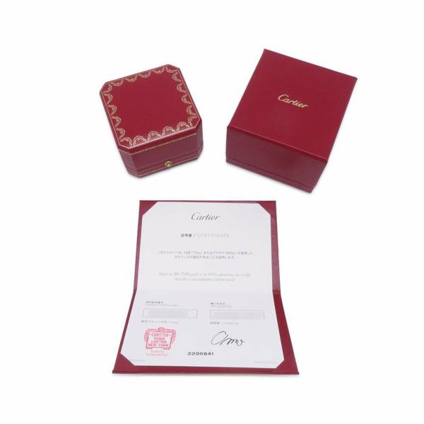 カルティエ リング エタンセル ドゥ カルティエ ウェディング リング ダイヤモンド 38P 計0.47ct K18WG サイズ48 B4077900 指輪