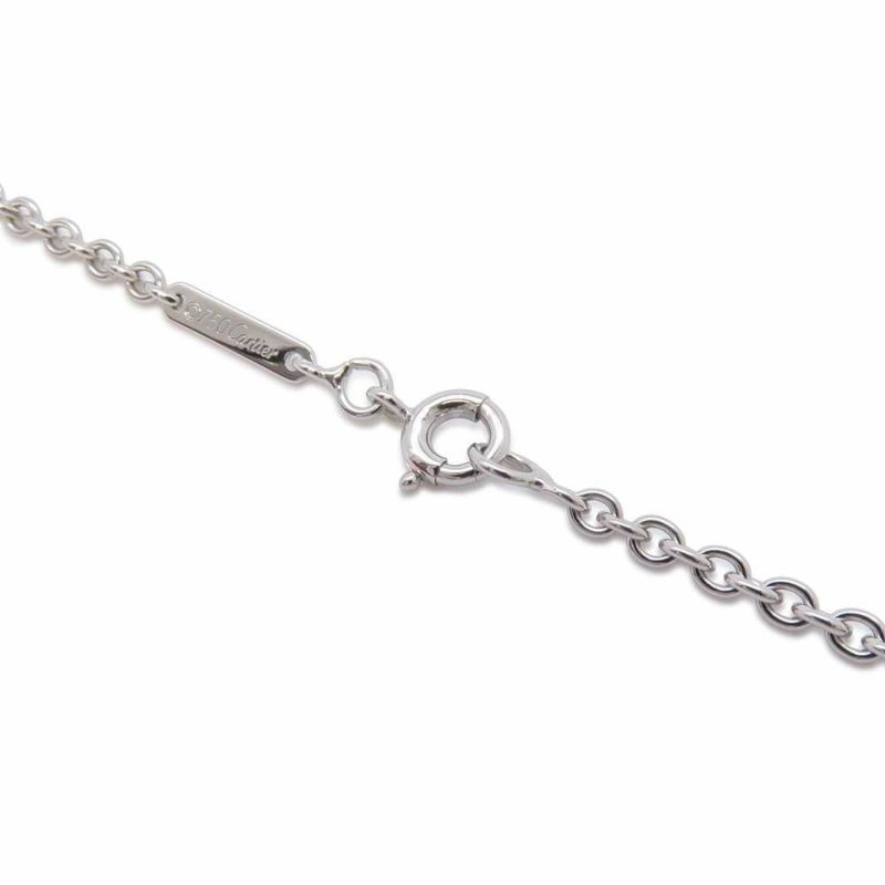 カルティエ ネックレス ハート パヴェダイヤ ネックレス ダイヤモンド K18WGホワイトゴールド B3004800/B7006300 ペンダント