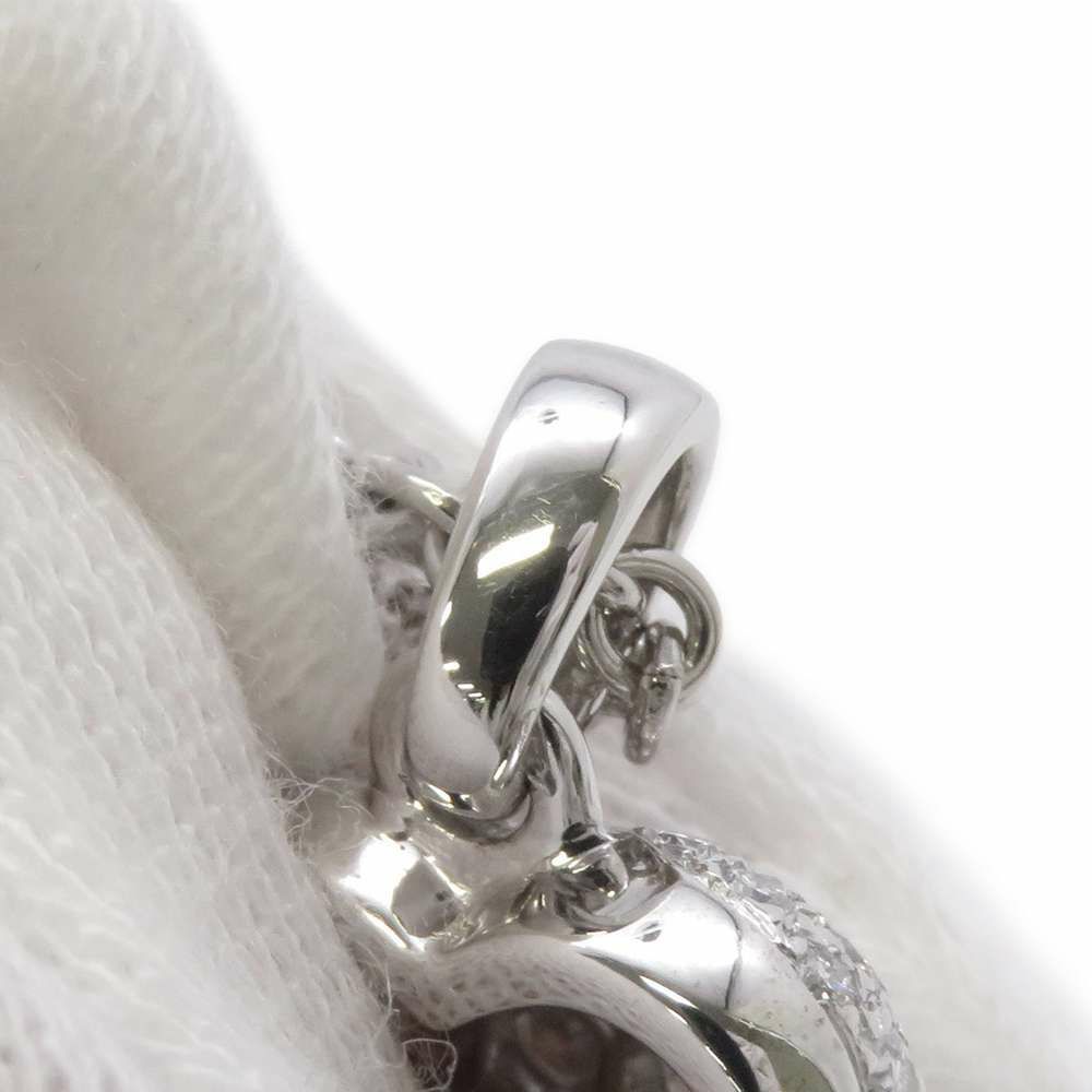 カルティエ ネックレス ハート パヴェダイヤ ネックレス ダイヤモンド K18WGホワイトゴールド B3004800/B7006300 ペンダント