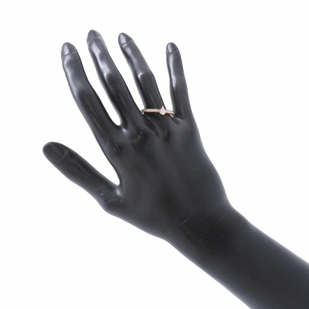 ショーメ リング ジョゼフィーヌ トリオンフ ドゥ ショーメ リング ダイヤ 1P 中石0.18ct/30P 計0.25ct K18PG サイズ58 084724 指輪