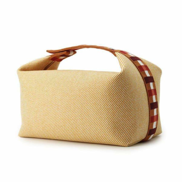 エルメス ポーチ ブリッド・ア・ブラック オ・カレ GM フォーヴ