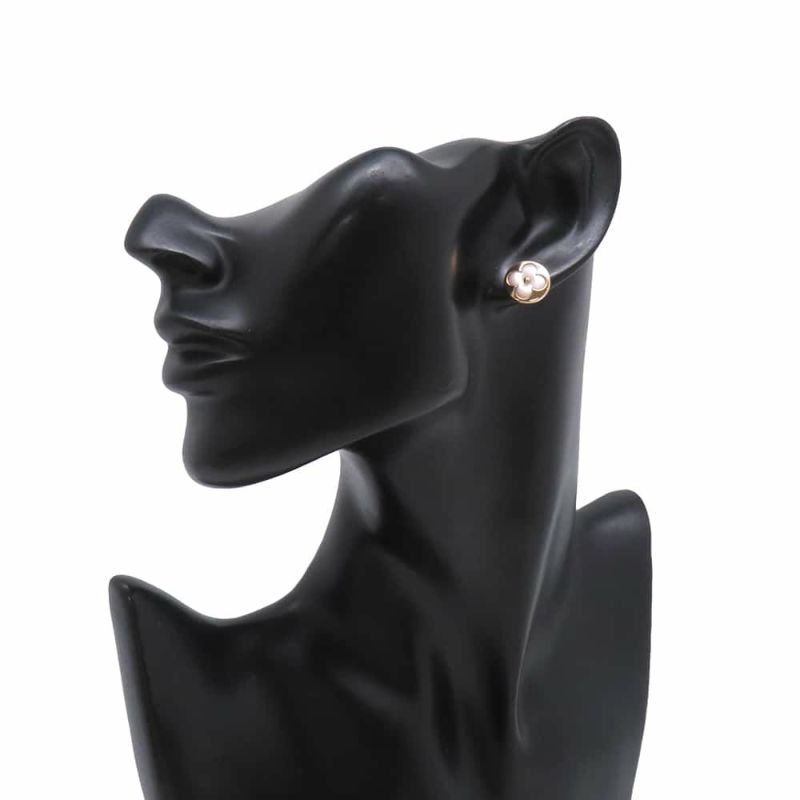 ルイヴィトン ピアス ピュス サン ブロッサム ナクレ マザーオブパール K18PGピンクゴールド Q96425 LOUIS VUITTON 片耳用