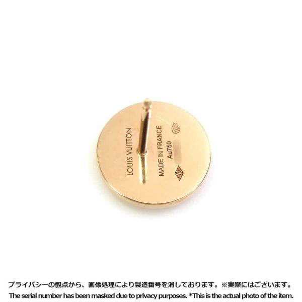 ルイヴィトン ピアス ピュス サン ブロッサム ナクレ マザーオブパール K18PGピンクゴールド Q96425 LOUIS VUITTON 片耳用