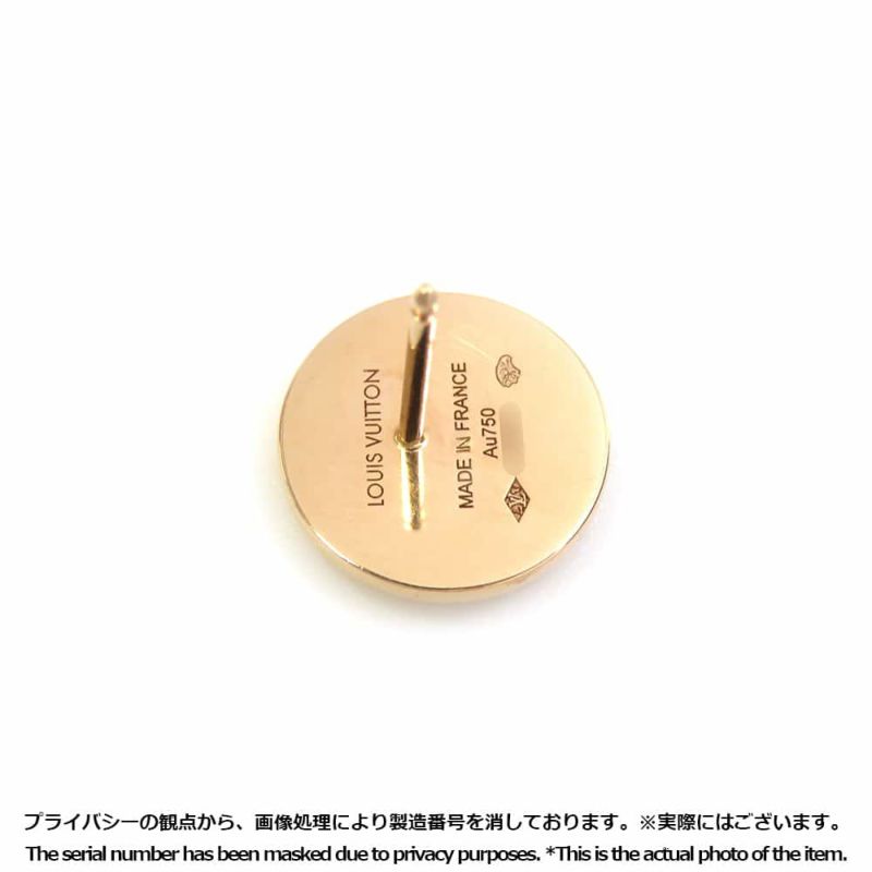 ルイヴィトン ピアス ピュス サン ブロッサム ナクレ マザーオブパール K18PGピンクゴールド Q96425 LOUIS VUITTON 片耳用