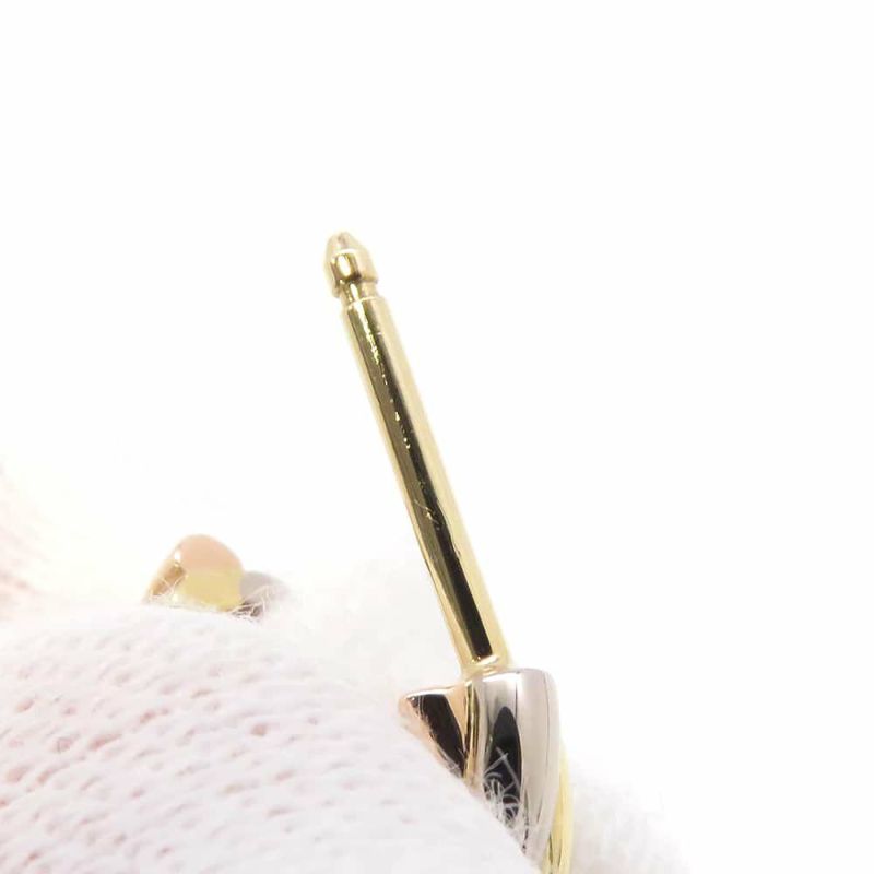 カルティエ ピアス トリニティ イヤリング K18YG/K18WG/K18PG B8017100 Cartier フープピアス ジュエリー