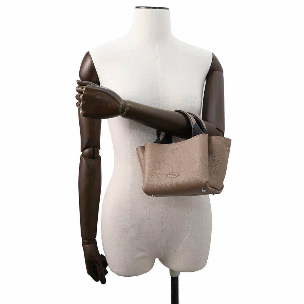 トッズ ハンドバッグ カーフレザー マイクロ XBWAPAFL000QRI036F TOD'S 2wayショルダーバッグ