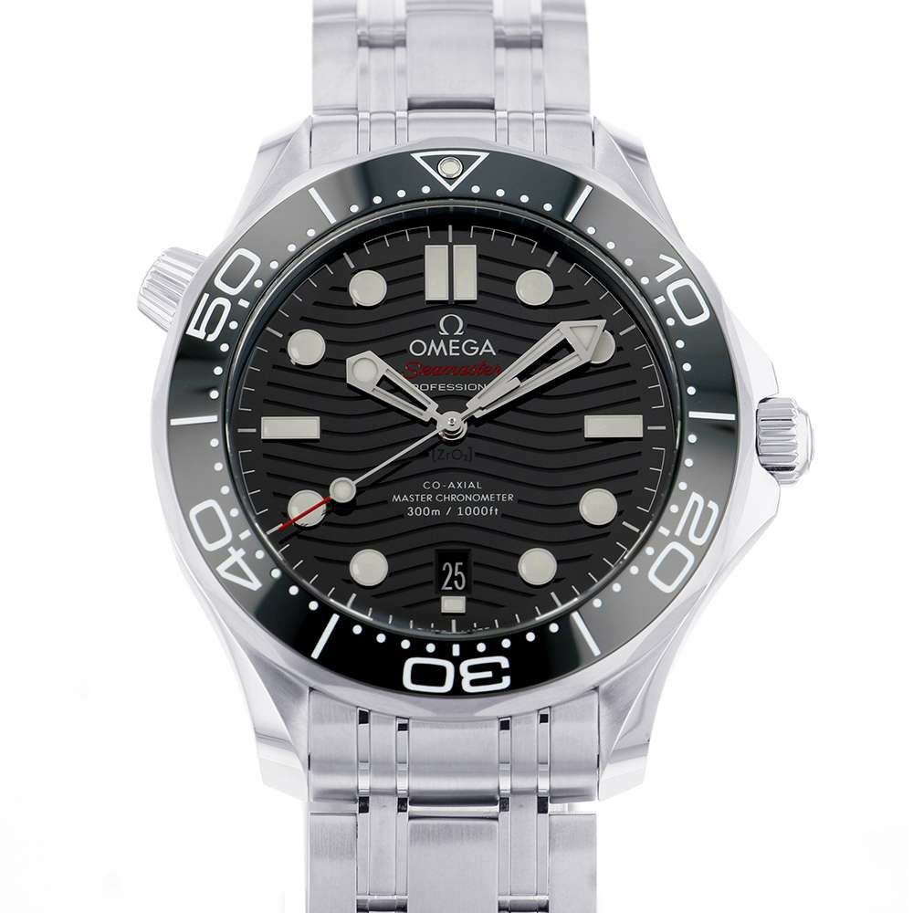 オメガ シーマスター コーアクシャル マスタークロノメーター 210.30.42.20.01.001 OMEGA 腕時計 黒文字盤