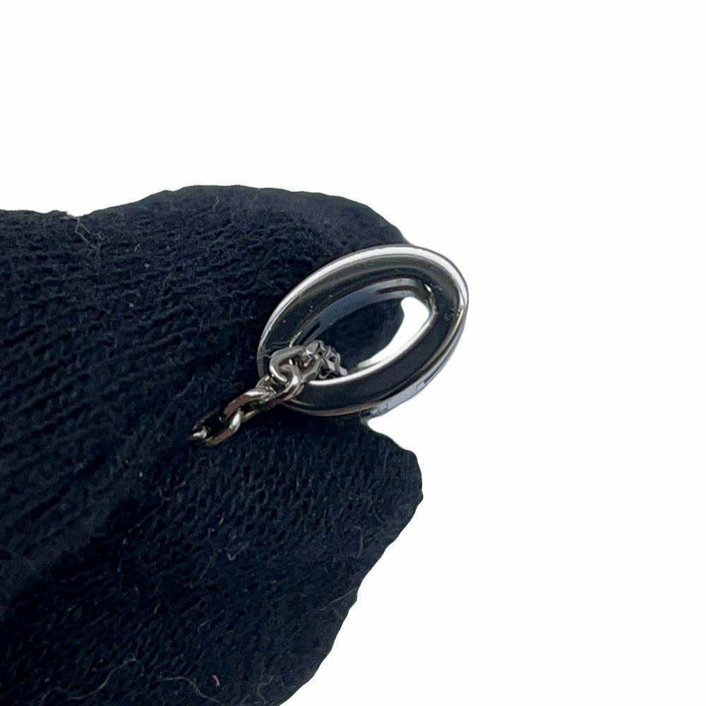 エルメス ネックレス ミニ・ポップアッシュ ブラック/シルバー金具 HERMES アクセサリー 黒