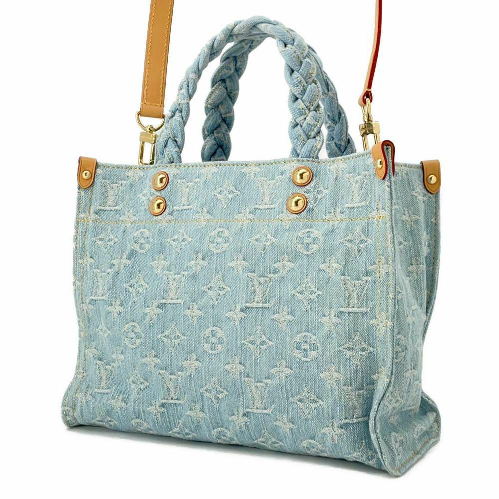 ルイヴィトン ハンドバッグ モノグラム・デニム レットゴー M24897 LOUIS VUITTON 2wayショルダーバッグ
