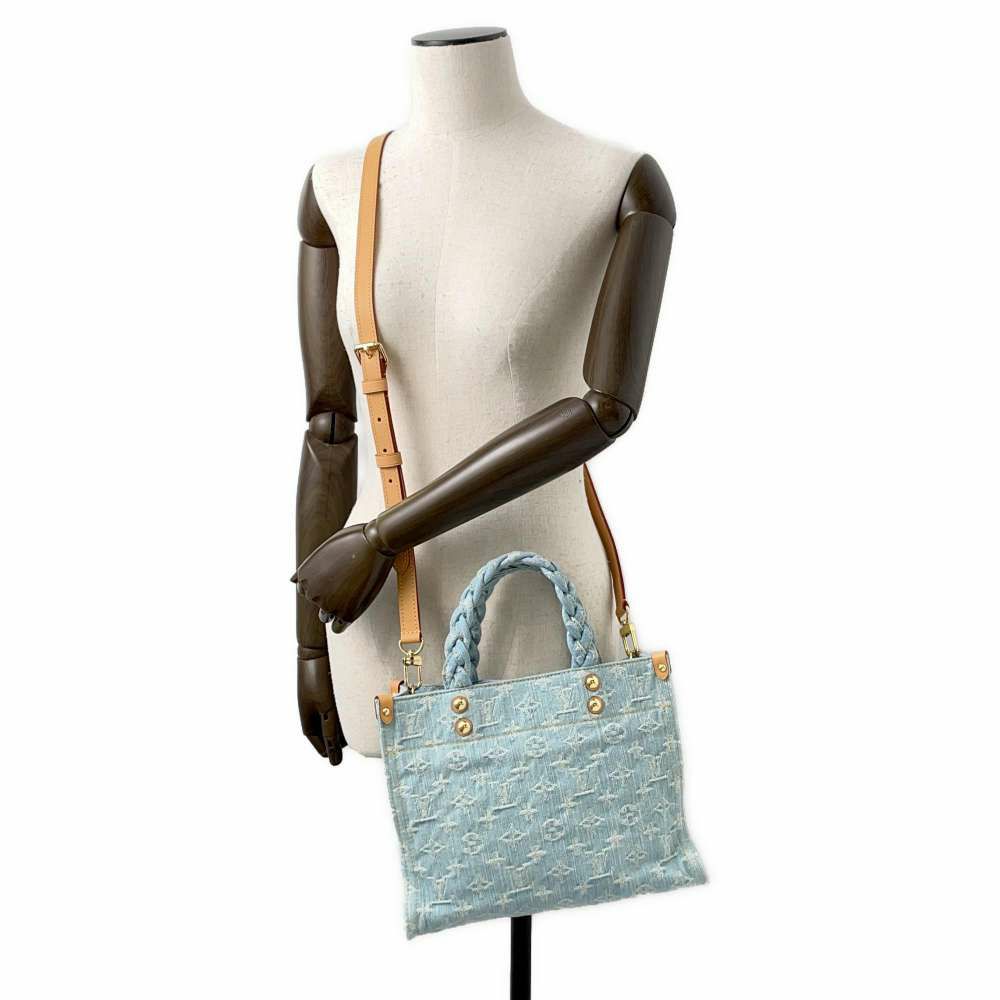 ルイヴィトン ハンドバッグ モノグラム・デニム レットゴー M24897 LOUIS VUITTON 2wayショルダーバッグ
