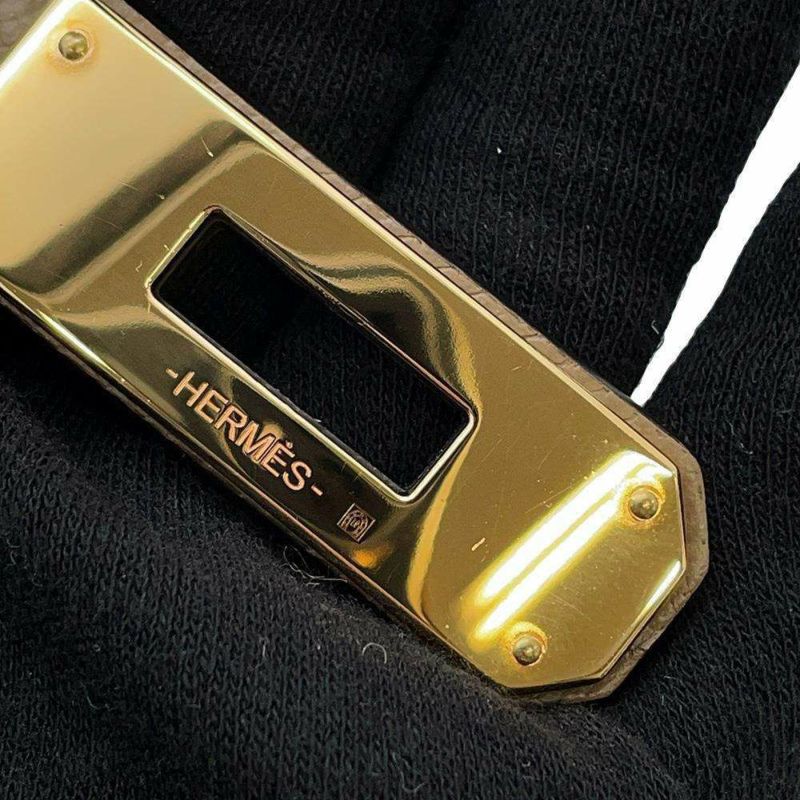 エルメス ケリーベルト エトゥープ/シルバー金具 エプソン Z刻印 HERMES べルト