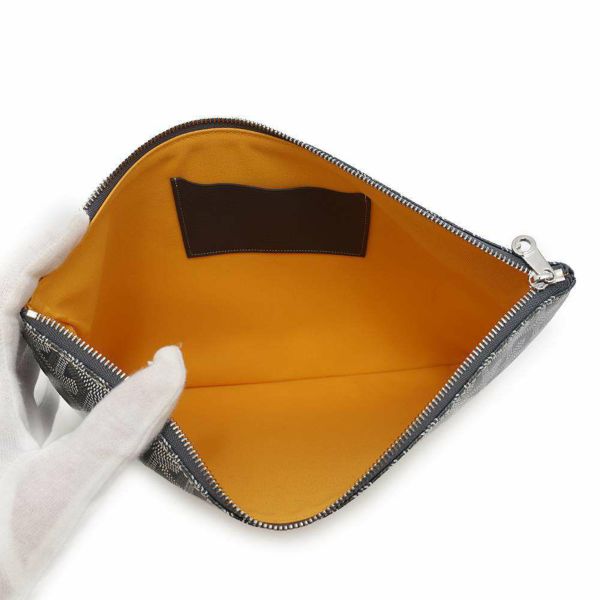 ゴヤール クラッチバッグ セナ MM レザー SENAT2MMLTY51CL51P GOYARD バッグ ポーチ メンズ セカンドバッ