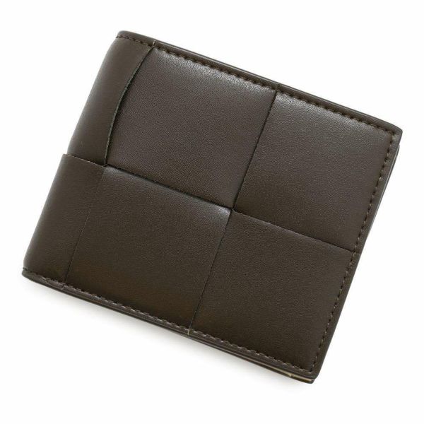 ボッテガヴェネタ 二つ折り財布 カセット コンパクト ウォレット レザー 749455 BOTTEGA VENETA 財布
