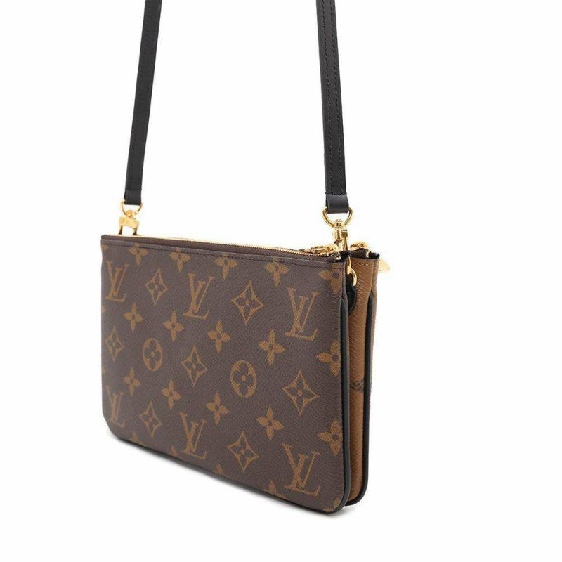 ルイヴィトン ショルダーバッグ モノグラム・ジャイアントリバース ポシェット・ドゥーブル ジップ M69203 LOUIS VUITTON クラッチ