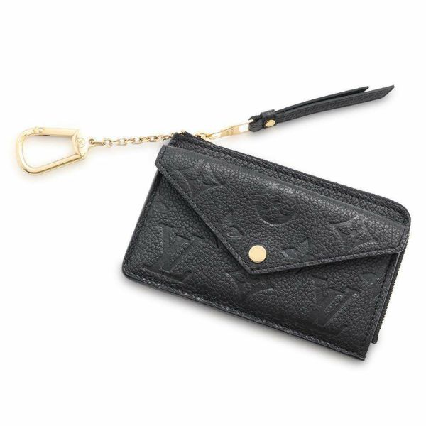 ルイヴィトン コインケース モノグラム・アンプラント ポルト カルト・レクト ヴェルソ M69421 LOUIS VUITTON 黒 カードケース