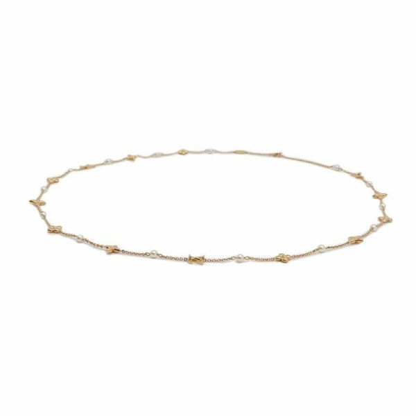 ルイヴィトン ロングネックレス ソートワール ルイザ フェイクパール M01579 LOUIS VUITTON アクセサリー
