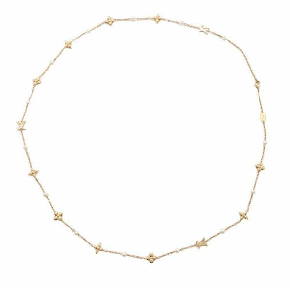 ルイヴィトン ロングネックレス ソートワール ルイザ フェイクパール M01579 LOUIS VUITTON アクセサリー
