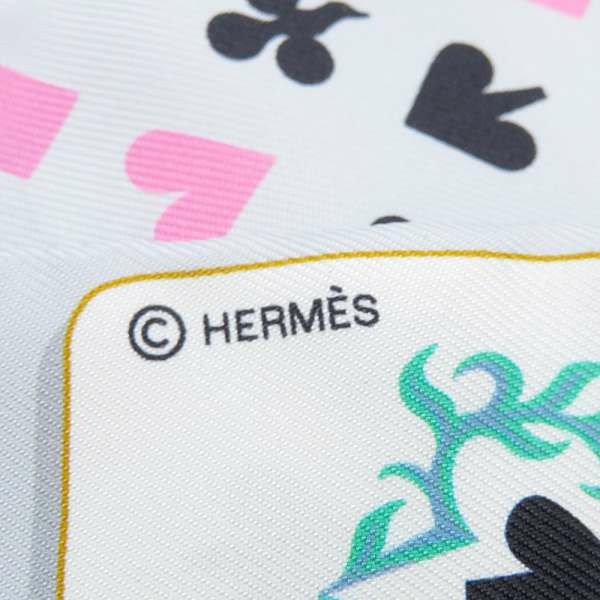 エルメス スカーフ ツイリー Jeu De Cartes トランプ HERMES シルクツイル 2018年春夏