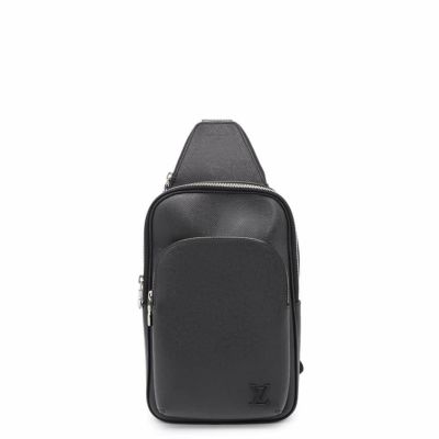 ルイヴィトン ボディバッグ タイガ アヴェニュー・スリングバッグ M30863 LOUIS VUITTON ブラック 黒 安心保証