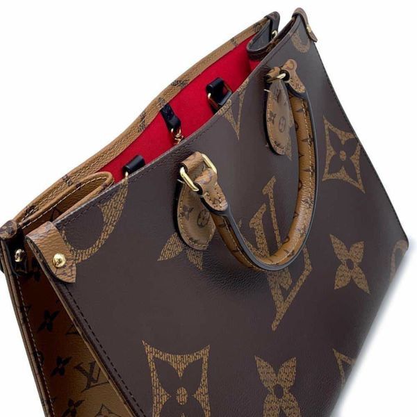 ルイヴィトン トートバッグ モノグラム・リバース ジャイアント オンザゴーMM M45321 LOUIS VUITTON ハンドバッグ