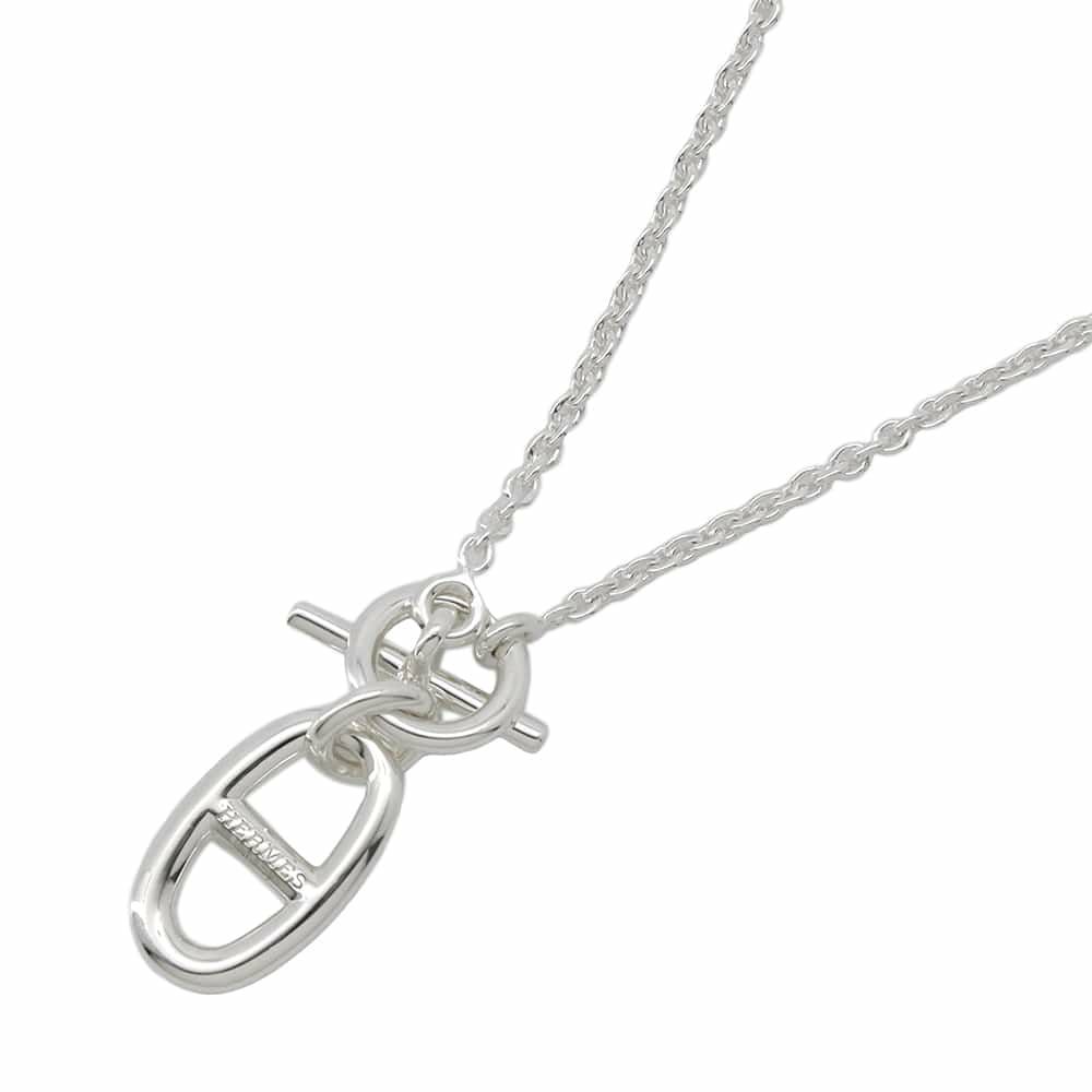 エルメス ネックレス シェーヌダンクル アミュレット SV925シルバー HERMES ペンダント ジュエリー
