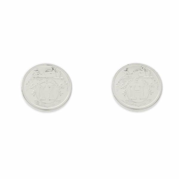 エルメス ピアス エクスリブリスTPM SV925シルバー HERMES ジュエリー