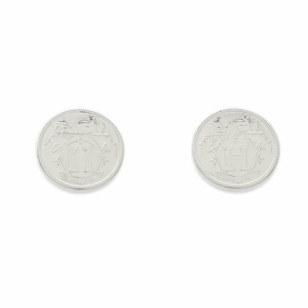 エルメス ピアス エクスリブリスTPM SV925シルバー HERMES ジュエリー