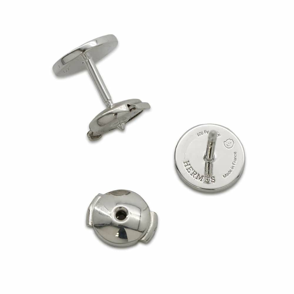 エルメス ピアス エクスリブリスTPM SV925シルバー HERMES ジュエリー