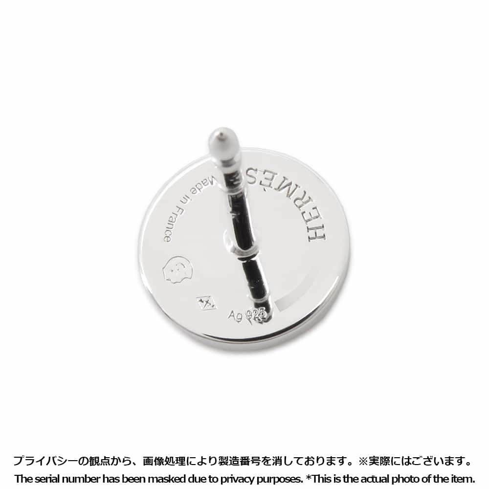 エルメス ピアス エクスリブリスTPM SV925シルバー HERMES ジュエリー