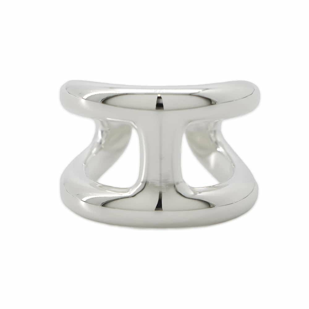 エルメス リング オスモズGM Osmose SV925シルバー リングサイズ52 HERMES ジュエリー 指輪